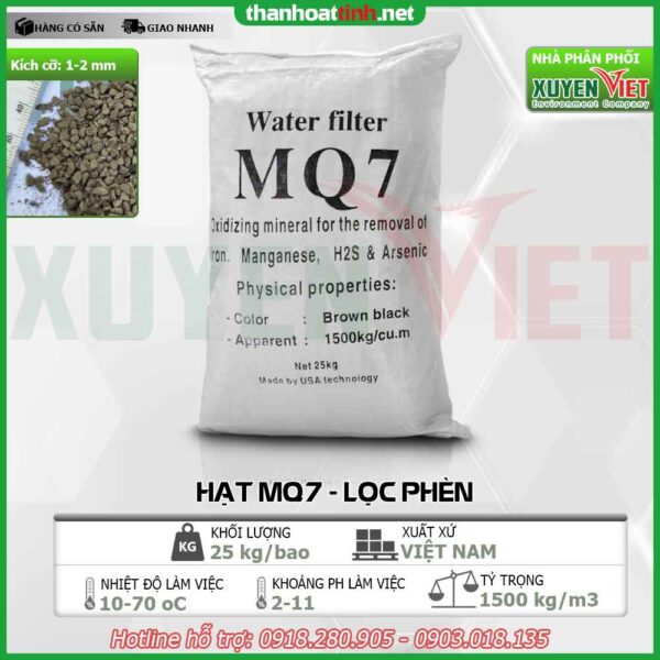 Hat loc MQ7 khu phen 1 600x600 - Thời gian thay vật liệu lọc nước uống [Cần biết]