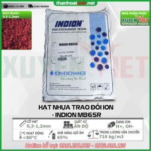 Hạt nhựa khử khoáng mixbed INDION MB6SR anion và canion Hạt nhựa khử khoáng mixbed INDION MB6SR anion và canion