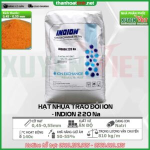 Hạt nhựa Indion 220Na giúp trao đổi ion