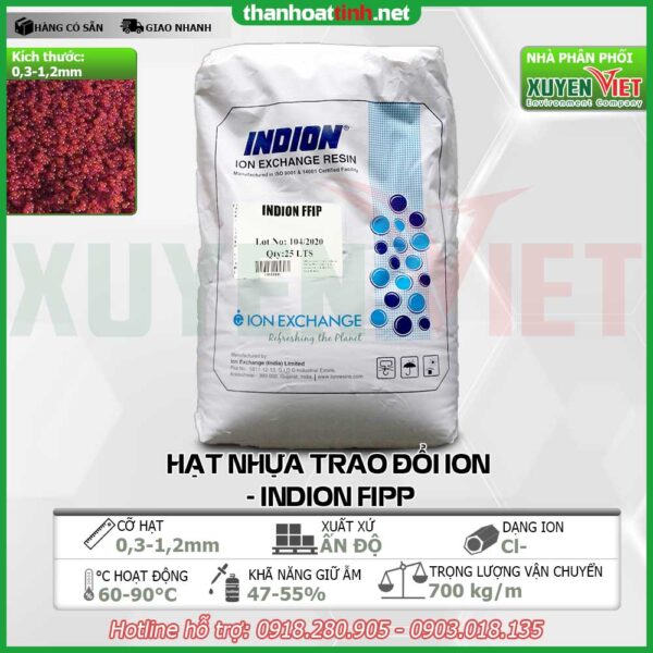Hạt nhựa làm mềm nước là gì? Quy trình thay thế hat nhua trao doi Ion Indion Fipp 25L 600x600 - Hạt nhựa làm mềm nước là gì? Quy trình thay thế