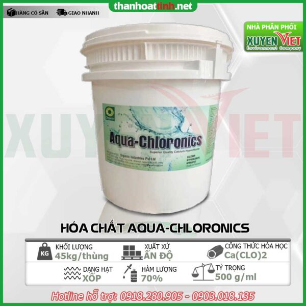 AQUA CHLORONICS Clorin An Do 600x600 - C&aacute;ch l&agrave;m sạch ao c&aacute; | Trị tảo, m&ugrave;i h&ocirc;i, đục