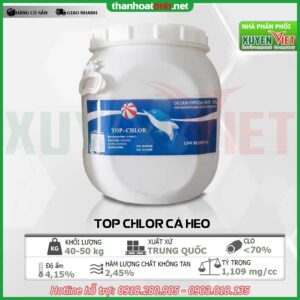 HÓA CHẤT TOP CHLOR cá heo HÓA CHẤT TOP CHLOR cá heo