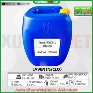 Nước tẩy javen xử lý nước thải đậm đặc Nước tẩy javen xử lý nước thải đậm đặc