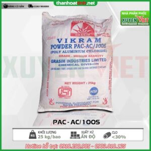 Polyaluminium Chloride PAC - Ấn Độ Polyaluminium Chloride PAC - Ấn Độ