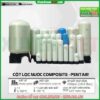 Cột lọc nước composite pentair