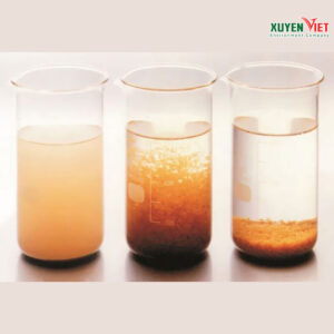 Quá trình diễn ra keo tụ (kết bông)