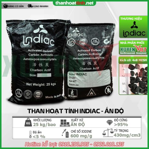 than hoat tinh Indiac an do dang hat 4x8 1 600x600 - Các loại Than hoạt tính Ấn Độ trong xử lý nước