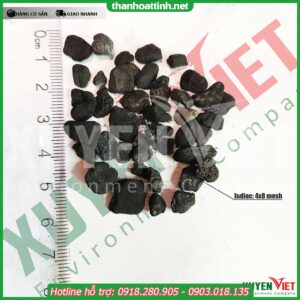 Than hoạt tính Indiac ấn độ dạng hạt (4x8)