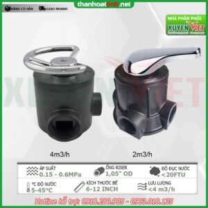 Van lọc nước 3 ngã Runxin