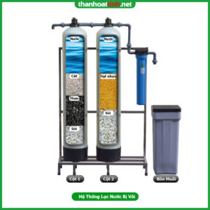 Hệ thống lọc nước bị nhiễm vôi