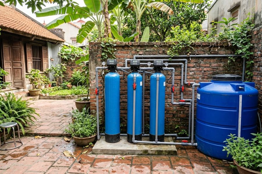 He thong loc nuoc gieng bi phen - Nước Giếng Bị Ph&egrave;n: Dấu Hiệu, Nguy&ecirc;n Nh&acirc;n V&agrave; C&aacute;ch Xử L&yacute; Hiệu Quả