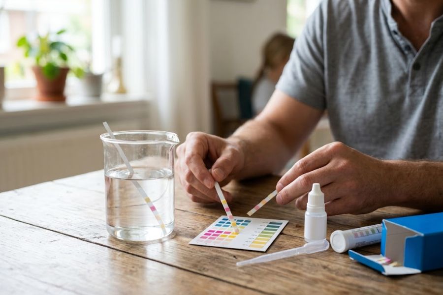 Kiem tra nuoc gieng bang bo test - Nước Giếng Bị Ph&egrave;n: Dấu Hiệu, Nguy&ecirc;n Nh&acirc;n V&agrave; C&aacute;ch Xử L&yacute; Hiệu Quả