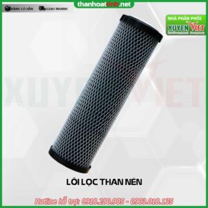 Lõi lọc than nén hoạt tính CTO 10 20 inch