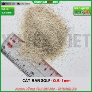 Cát sân Golf 0.3-1mm Cát sân golf kích thước 0 (2)