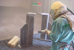 Chuyên cung cấp vật liệu phun cát tạo nhám