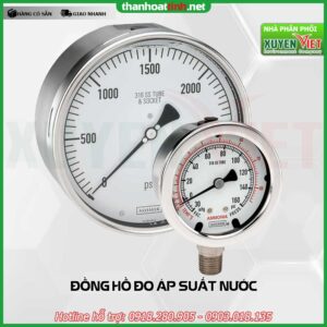 Đồng hồ đo áp suất nước - Áp kế có dầu
