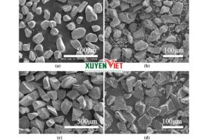 cấu tạo cát thạch anh qua kính hiển vi ở từng các kích thước sau