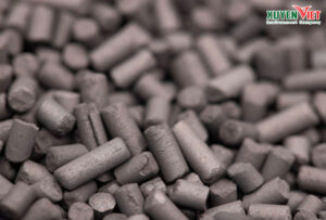 Hình dạng than hoạt tính viên chuyên lọc khí thải