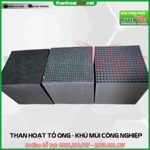 Than hoạt tính tổ ong giúp khử mùi công nghiệp (1)