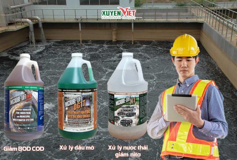 Xử lý nước thải công nghiệp bằng chất gì ổn định