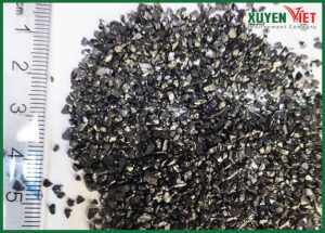 Ảnh thực tế than hoạt tính dạng hạt lọc nước