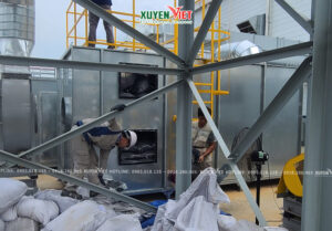 Than hoạt tính gáo dừa dạng viên xử lý khí thải công nghiệp