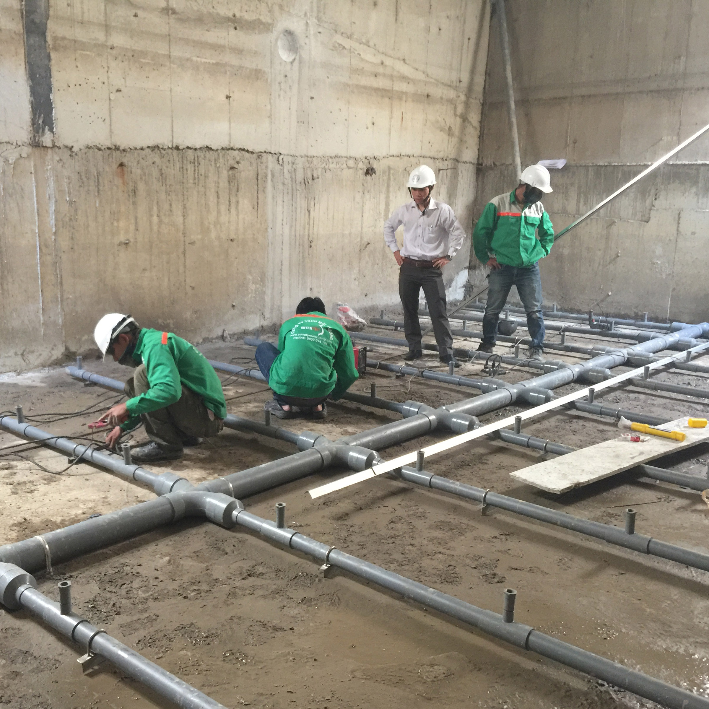 He thong xu ly nuoc thai khu chung cu tai tp.HCM  - Xử lý nước thải