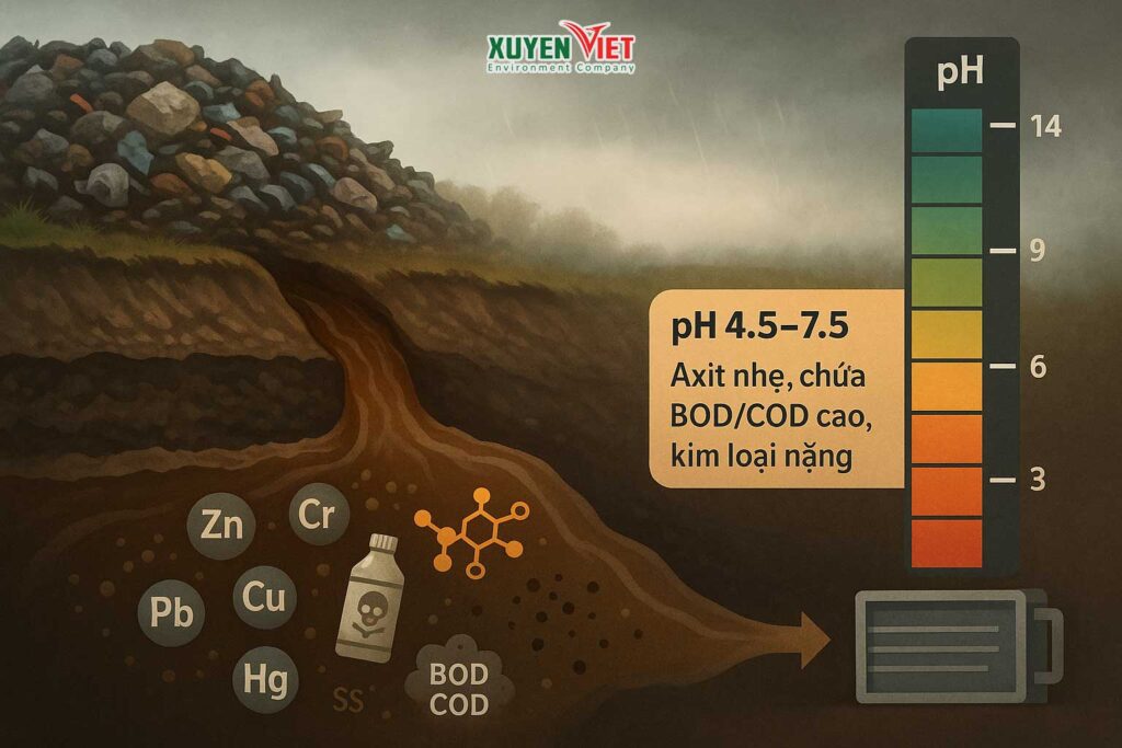 7 Công Nghệ Tái Sử Dụng Nước Thải Công Nghiệp Nuoc thai co do pH roi vao pH thap 4.5 – 7.5 BOD COD cao SS lon co nhieu kim loai chat doc hai 1024x683 - 7 Công Nghệ Tái Sử Dụng Nước Thải Công Nghiệp