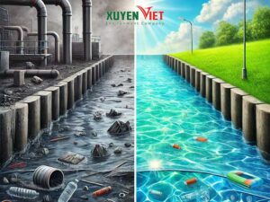 Phân biệt các loại nước thải công nghiệp dệt nhuộm, thực phẩm, luyện kim