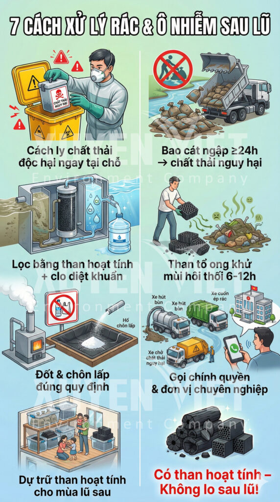 7 cach xu ly rac thai sau lu an toan nhat hien nay 572x1024 - 7 c&aacute;ch xử l&yacute; r&aacute;c thải sau lũ Khẩn Cấp - An To&agrave;n
